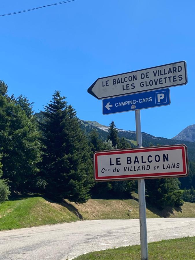 Cretes Du Vercors Vue Magnifique Villard-de-Lans Ngoại thất bức ảnh